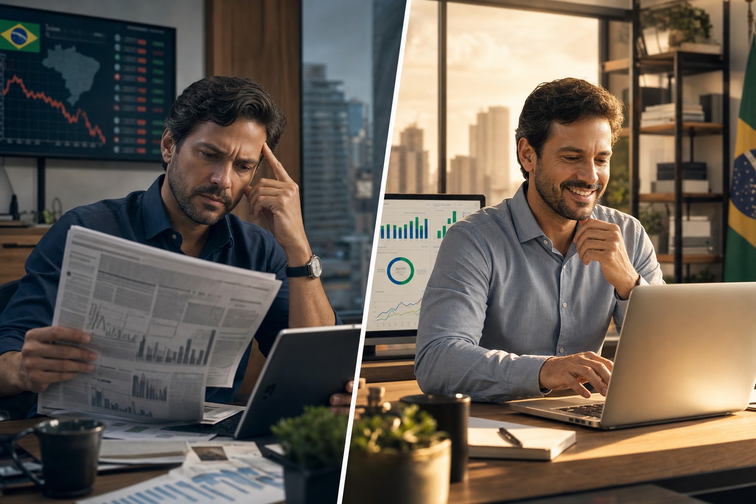 O paradoxo do empreendedor brasileiro em 2026: pessimista com a economia, otimista com o proprio negocio