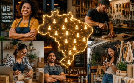 MEI representa 77% dos pequenos negócios do país: o que esse recorde revela sobre o futuro do trabalho no Brasil