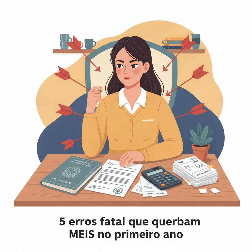 5 erros fatais que quebram MEIs no primeiro ano