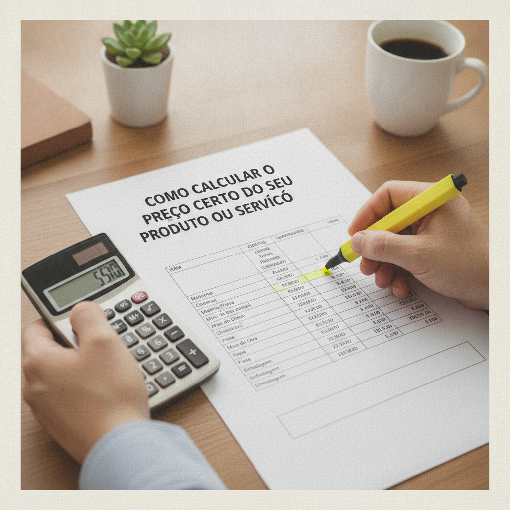Como calcular o preço certo do seu produto ou serviço