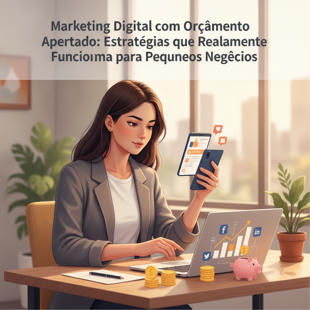 Marketing Digital com Orçamento Apertado: Estratégias que Realmente Funcionam para Pequenos Negócios