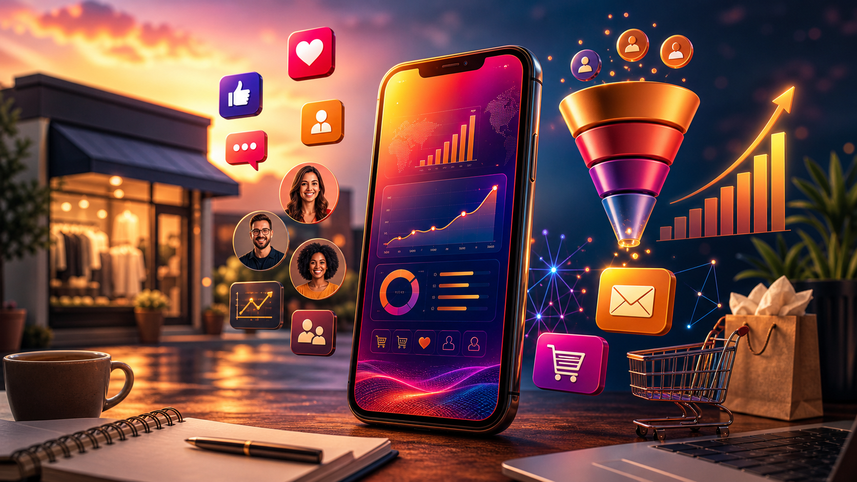 Marketing digital para pequenas empresas em 2026: o que funciona de verdade