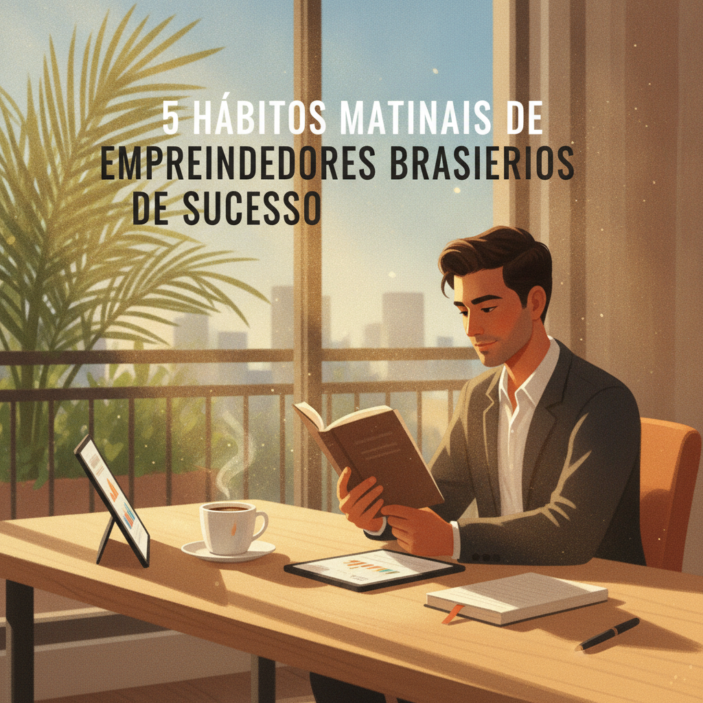 5 hábitos matinais de empreendedores brasileiros de sucesso