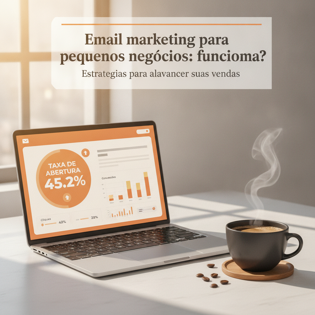 Email marketing para pequenos negócios: funciona?