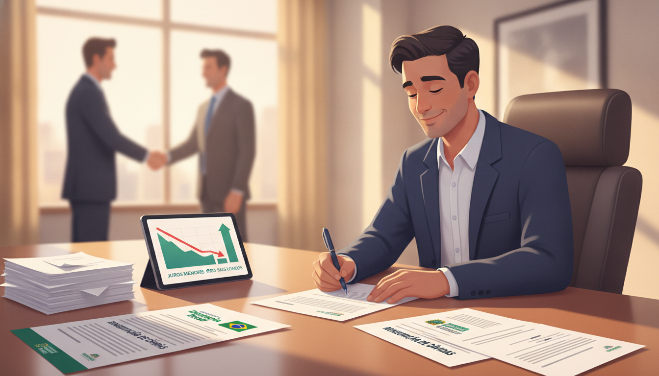 Desenrola Brasil 2.0: como sua empresa pode renegociar dividas com prazos mais longos e juros menores