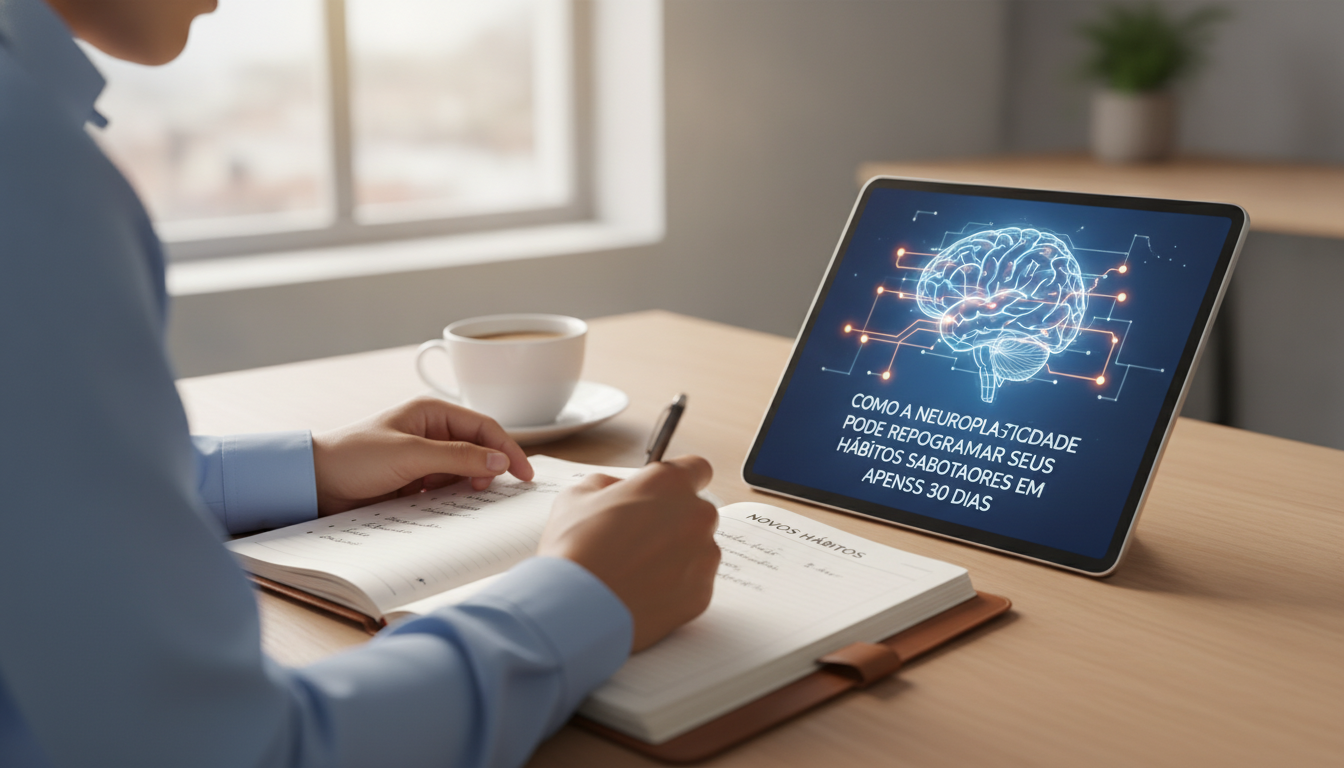 Como a Neuroplasticidade Pode Reprogramar Seus Habitos Sabotadores em Apenas 30 Dias
