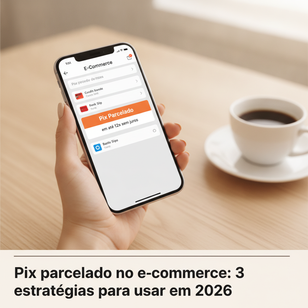 Pix parcelado no e-commerce: 3 estrategias para usar em 2026