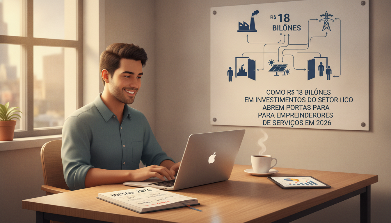 Como R$ 18 bilhões em investimentos do setor elétrico abrem portas para empreendedores de serviços em 2026
