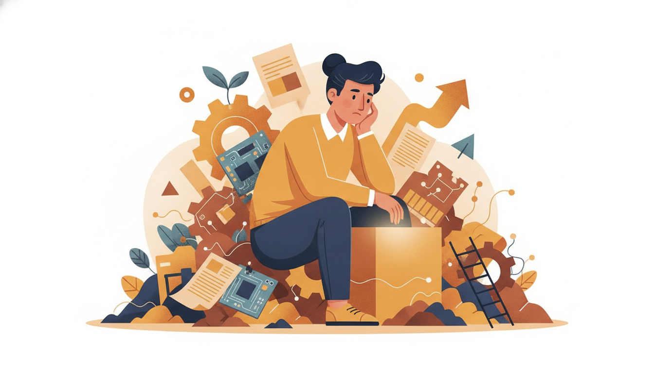 Quando o empreendedor trava: como recomeçar sem romantizar a dor nem esperar o cenário perfeito