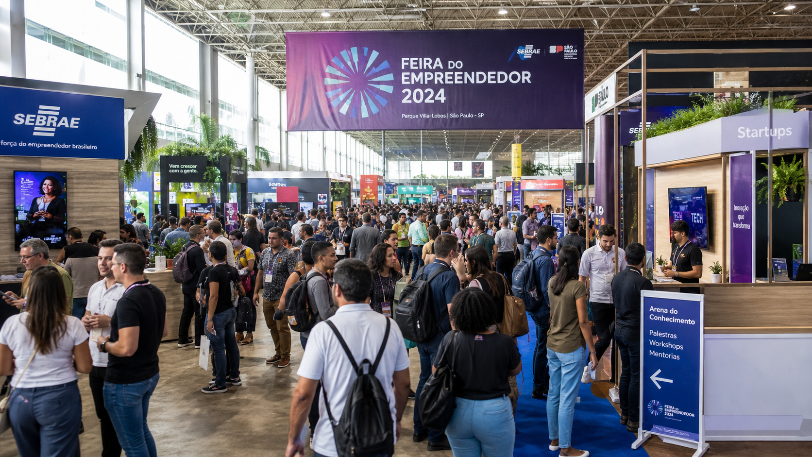 Feira do Empreendedorismo de São Paulo movimenta economia lo