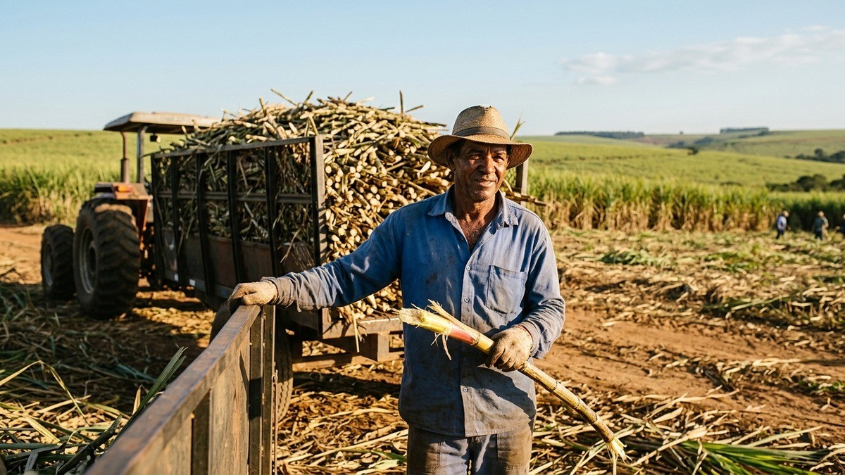 Açúcar sobe no atacado, mas a conta do produtor continua apertada